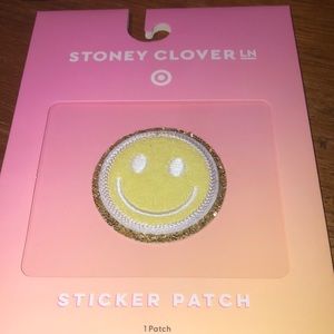 New Stoney Clover for Target Smiley Face Sticker Patch